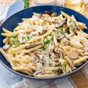 Wild Mushroom Pasta from Weelicious.com