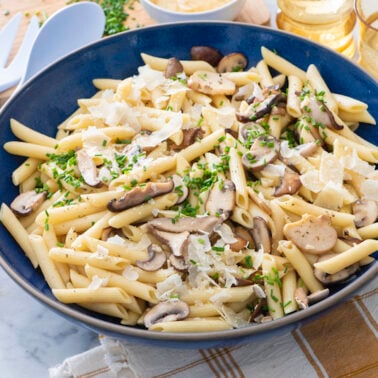Wild Mushroom Pasta from Weelicious.com