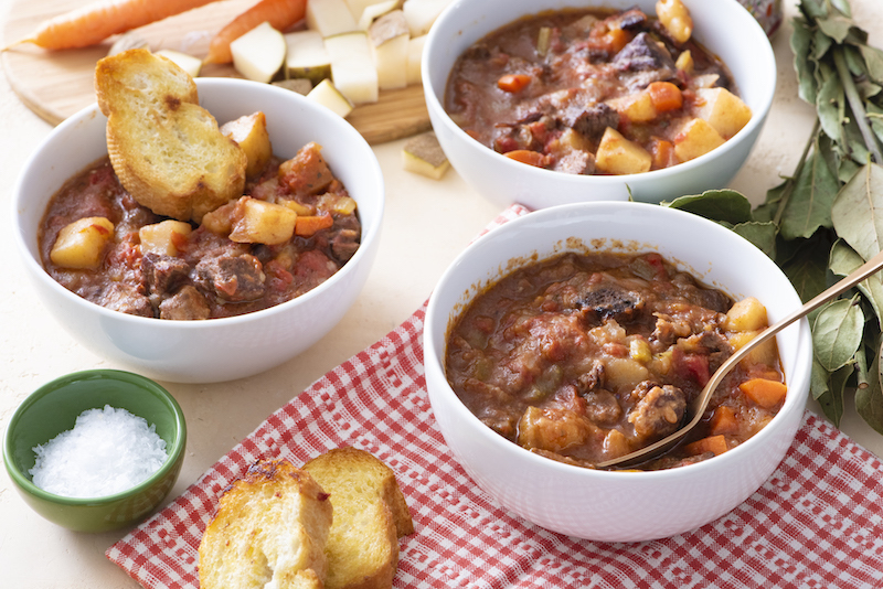 Beef stew - a budget-friendly family dinner.