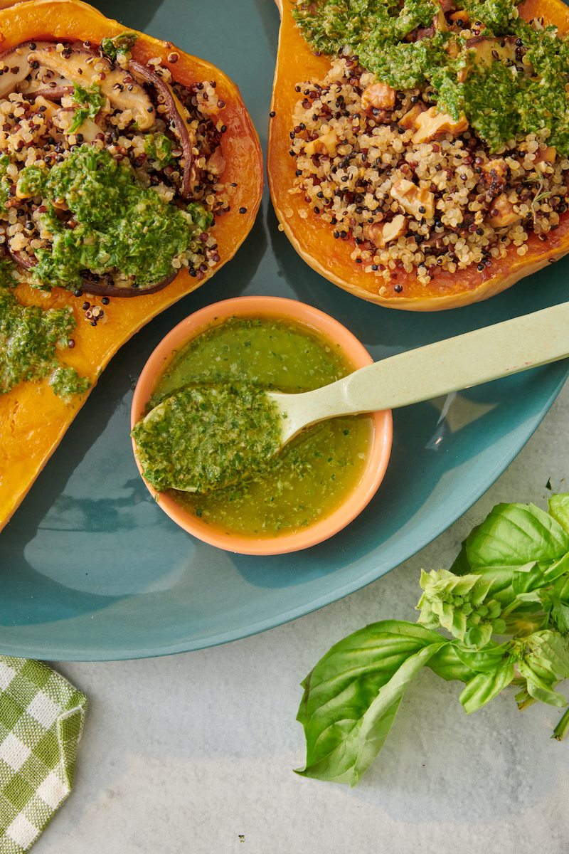 Stuffed Butternut Squash from weelicious.com