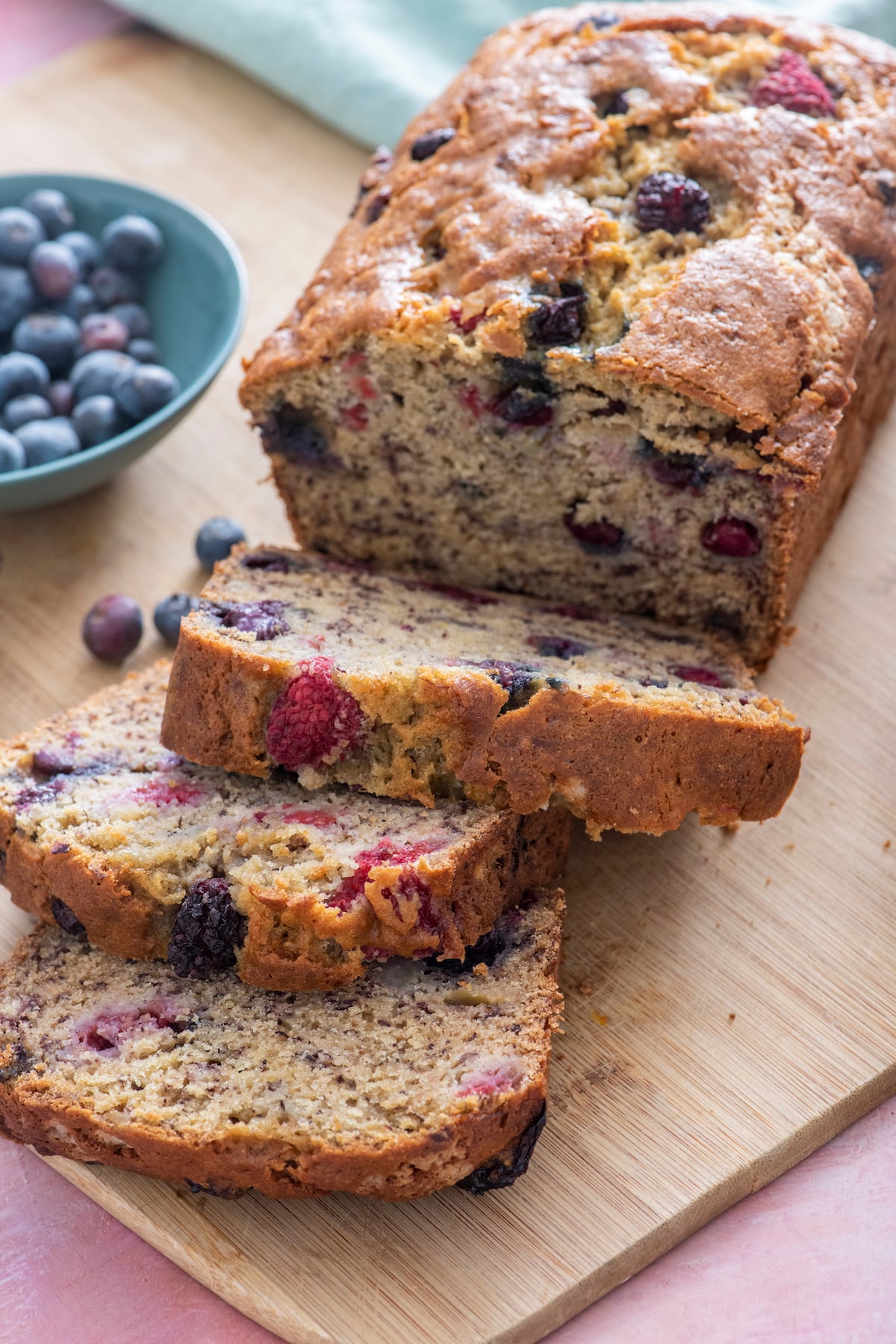 Banana Berry Bread