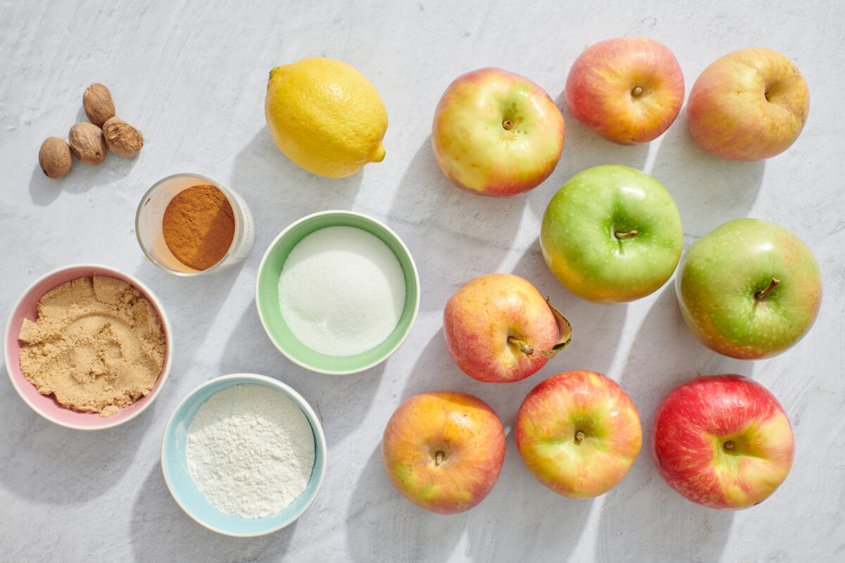 Ingredients for Apple Pie