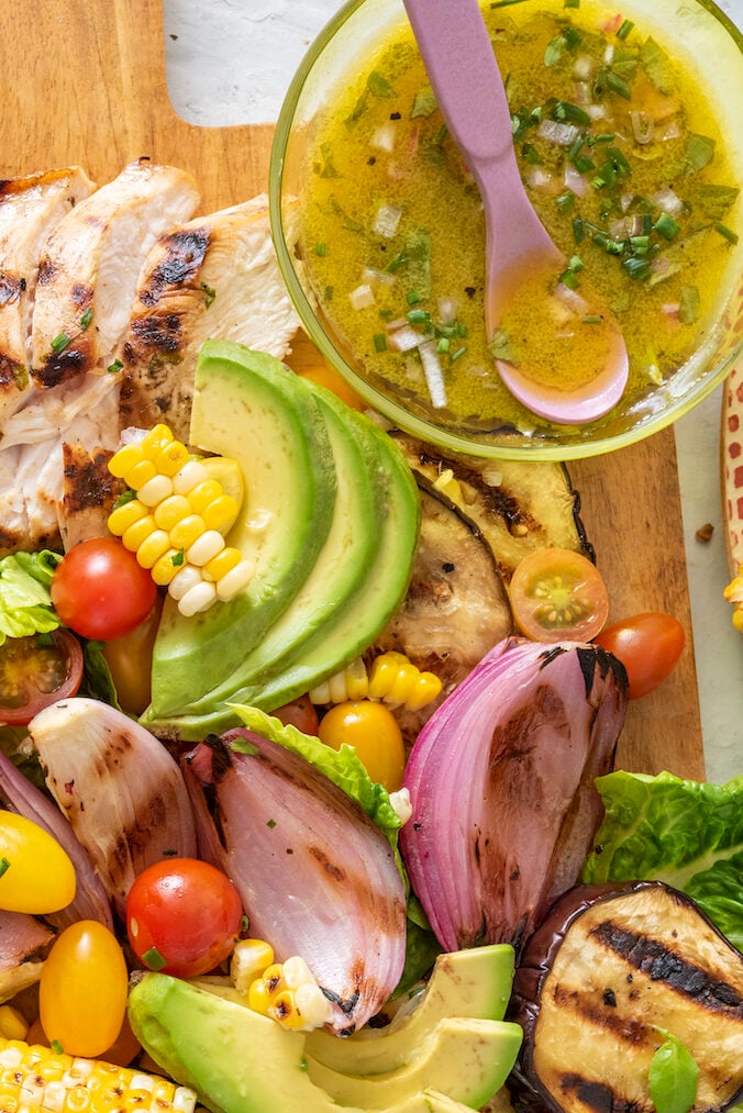 Citrus Herb Vinaigrette in bowl.