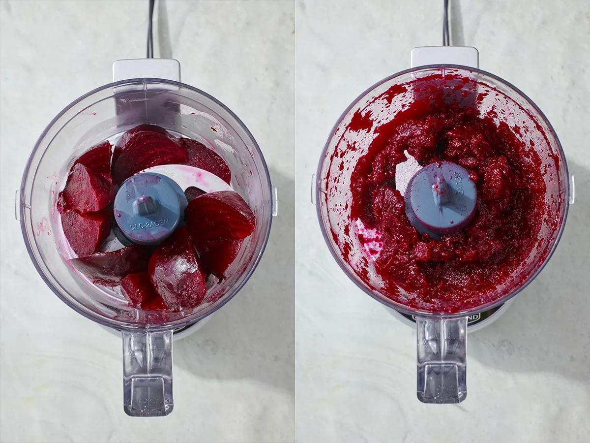 puree beets