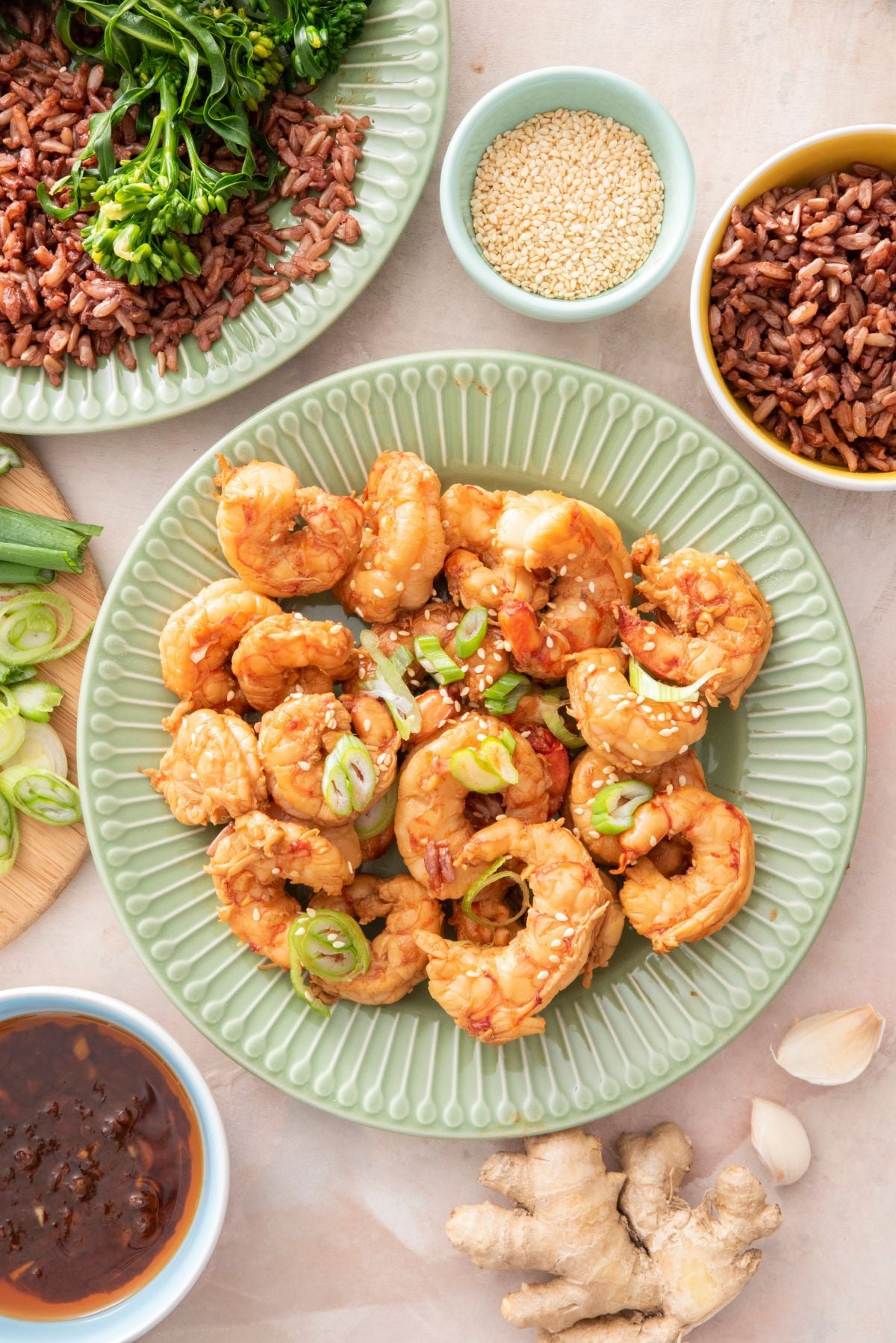 Asian Garlic Shrimp