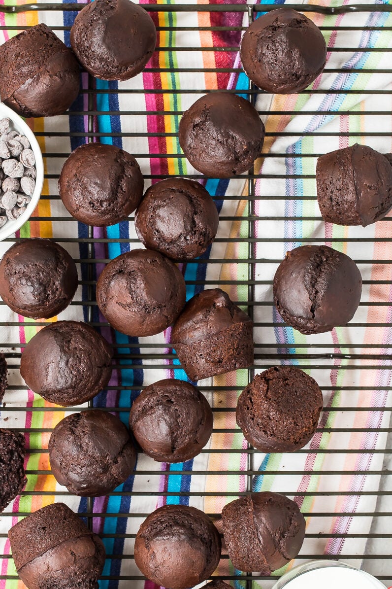 Chocolate Muffins from Weelicious.com