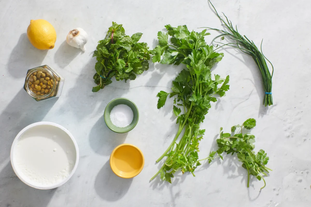 Green Goddess Dressing Ingredients