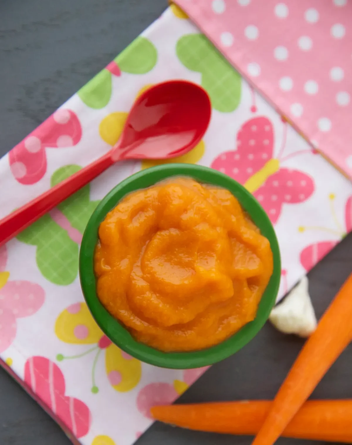 Carrot Puree Baby Food