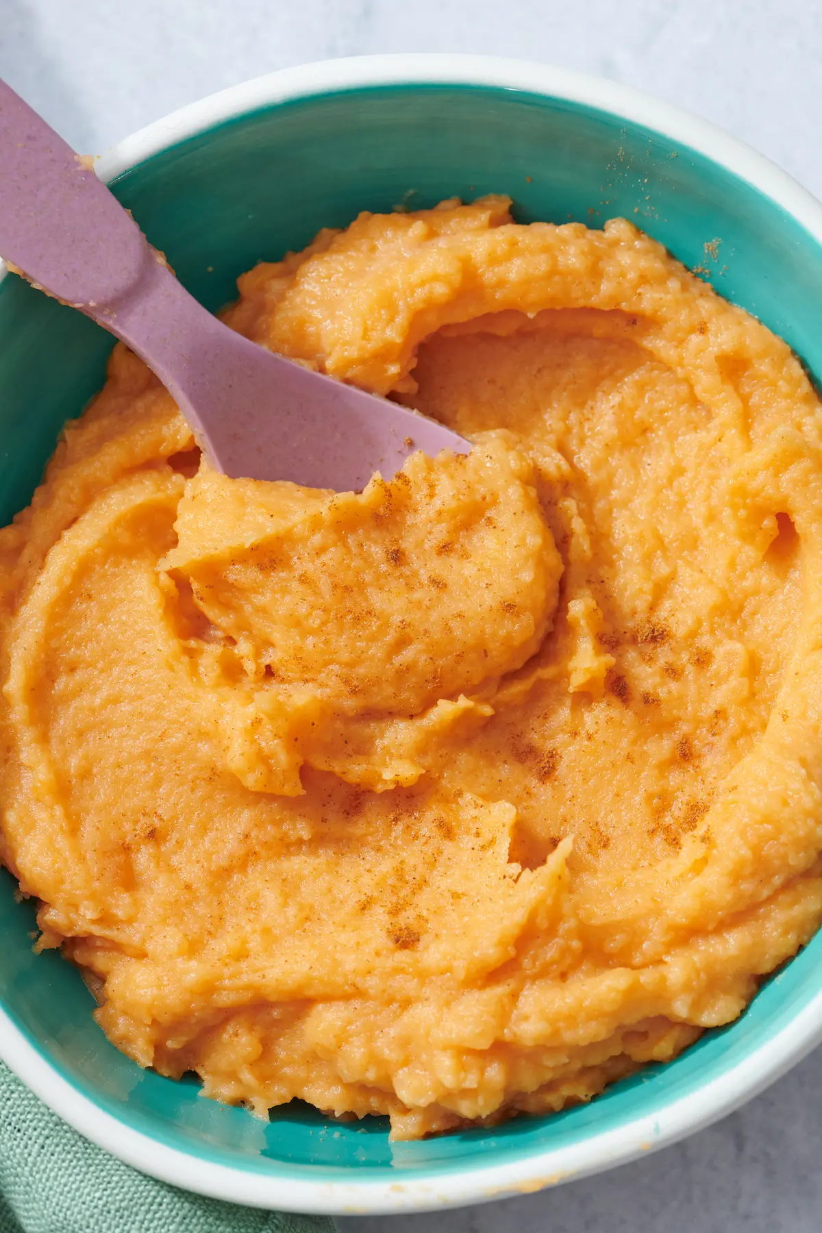 baby sweet potato puree