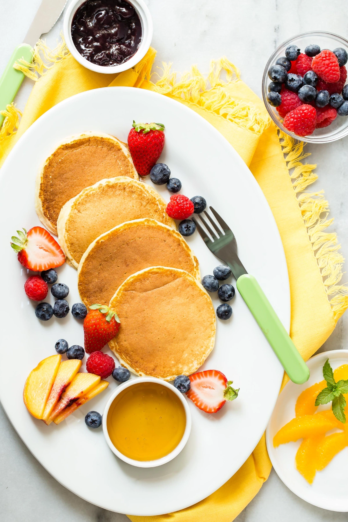 pancakes with cottage cheese