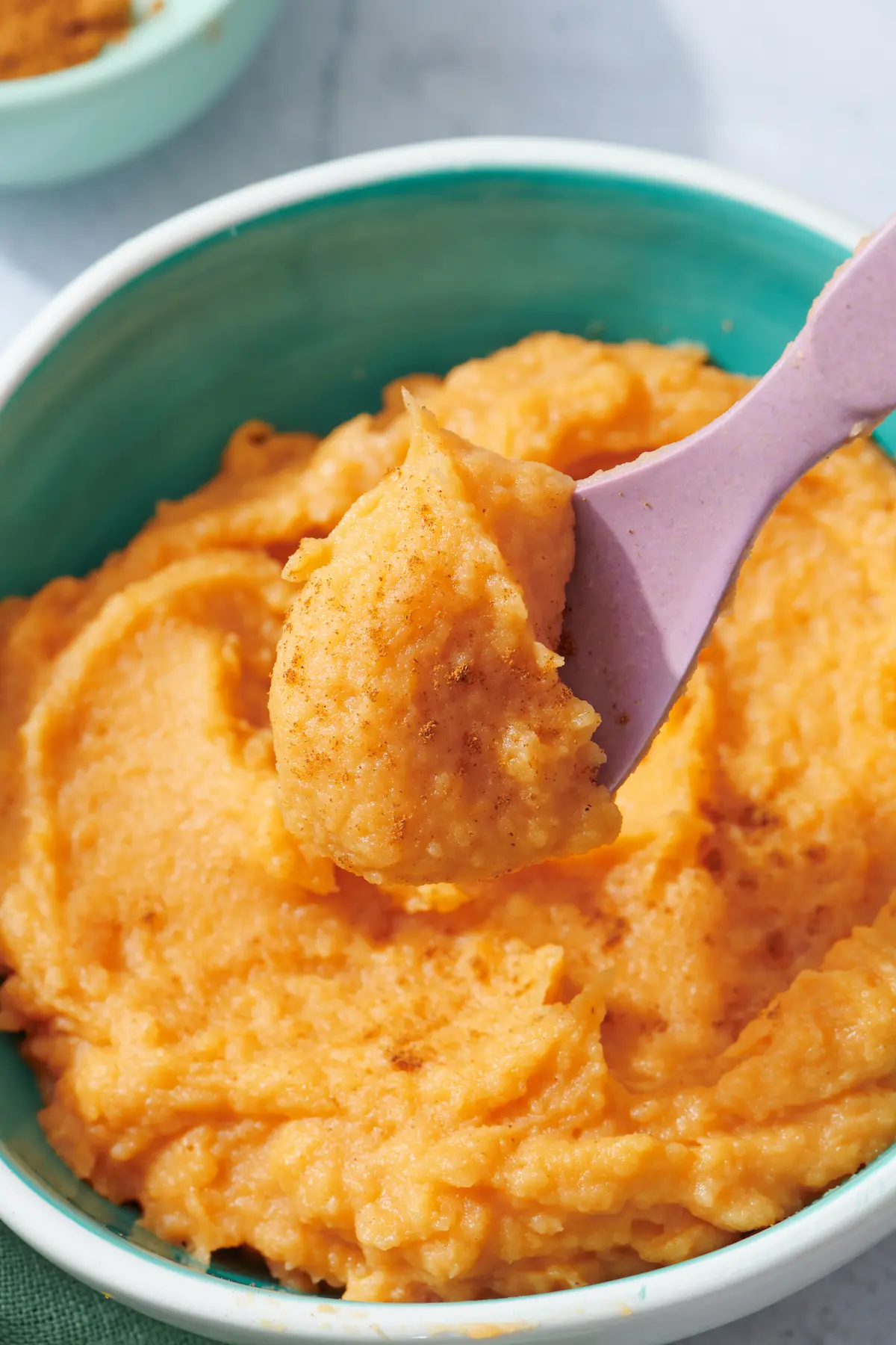 frozen sweet potato puree