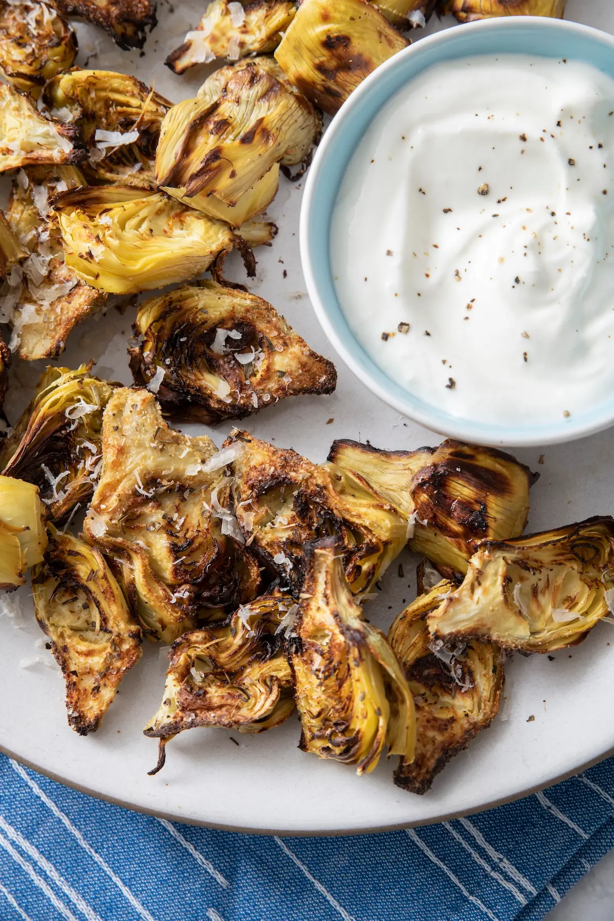 artichoke hearts air fryer