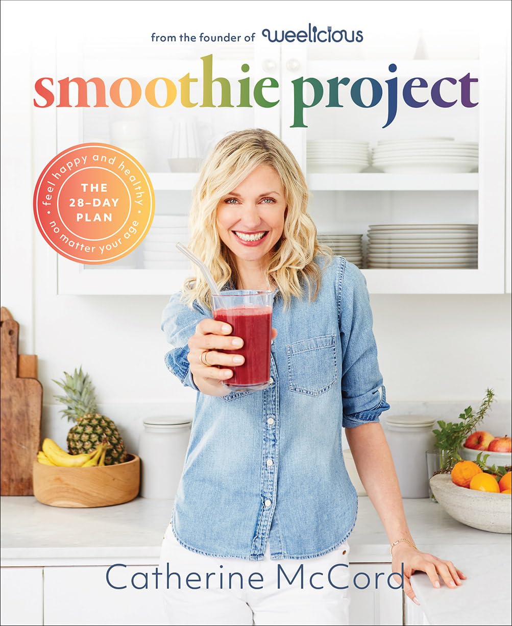Cover art for cookbook titled Smoothie Project.