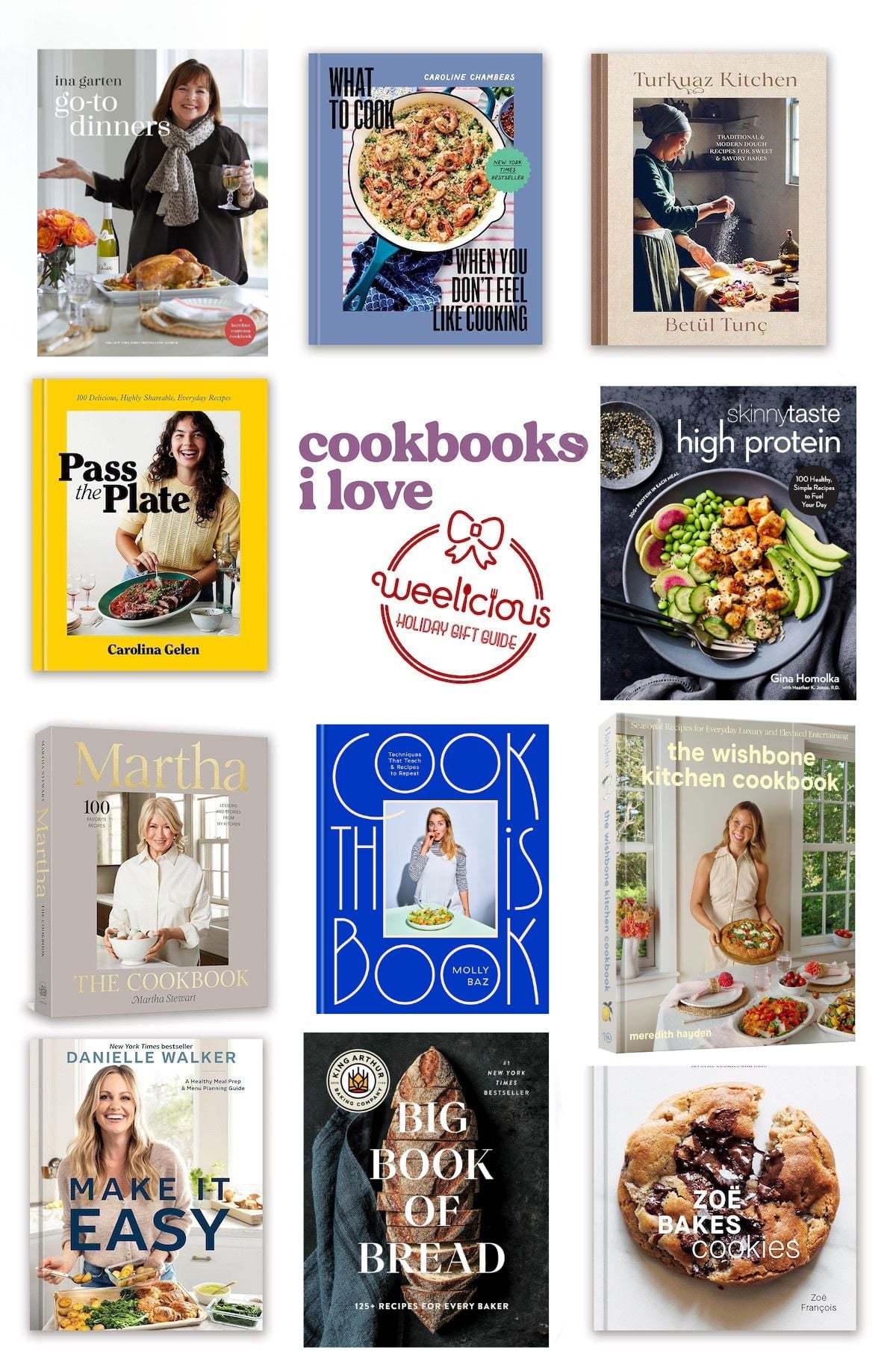 Cookbooks I love.
