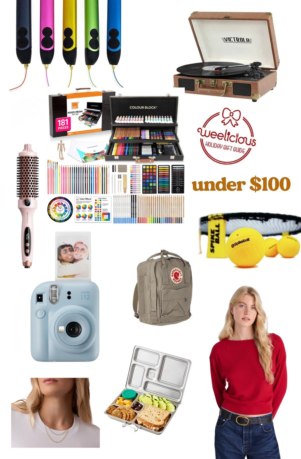 Gifts under 100 dollars.