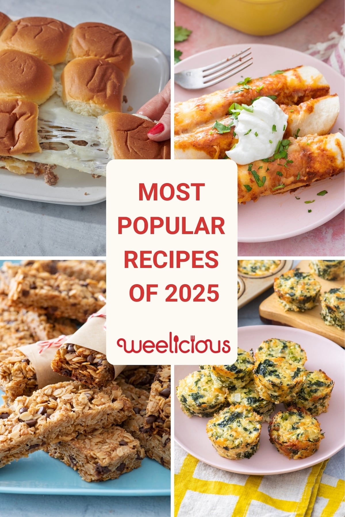 Most popular recipes of 2025.
